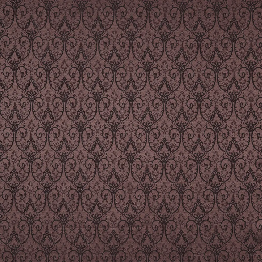Ткань «Версаль», 150 см, вензель, цвет венге ТОРГОВЫЙ ДОМ ТЕКСТИЛЬ STLM-2099866 - Вид №1