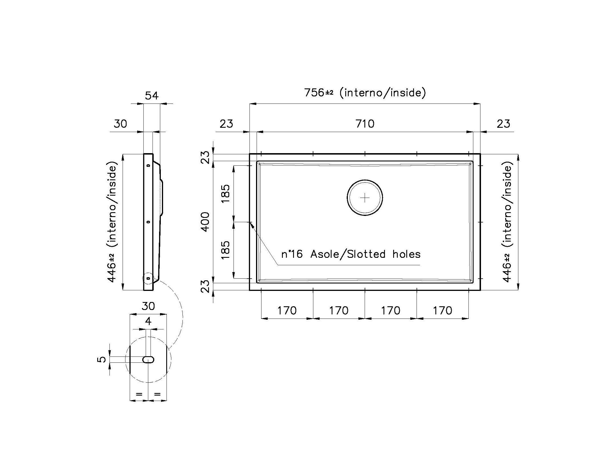 Раковина из нержавеющей стали Foster Phantom ARCH-00080464 - Вид №2