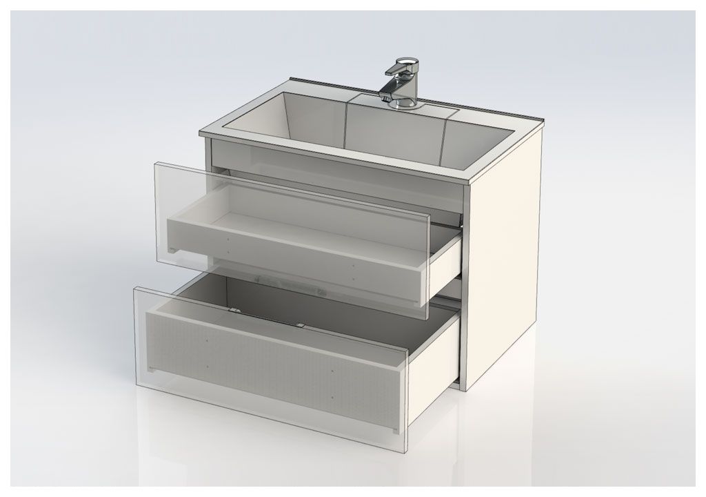 Тумба под раковину Aquanet Алвита 70 серый антрацит sun-id-275321 - Вид №6