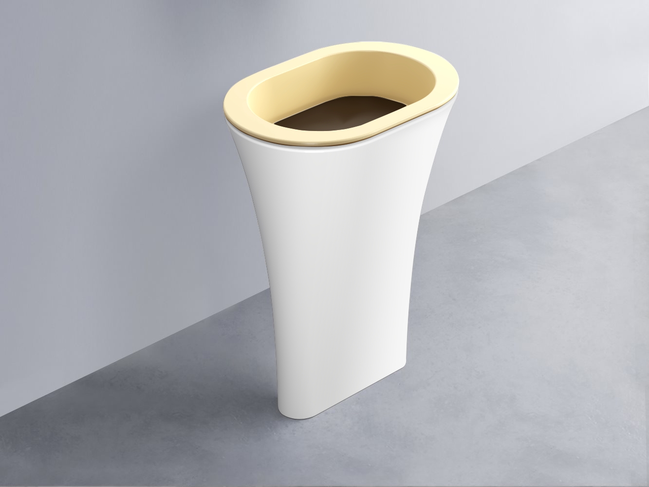 AMLA65-CN+AMPILO-CA+AMCOLO-BL Раковина Amedeo Ovale отдельностоящая cielo Enjoy + Amedeo Ceramica Cielo