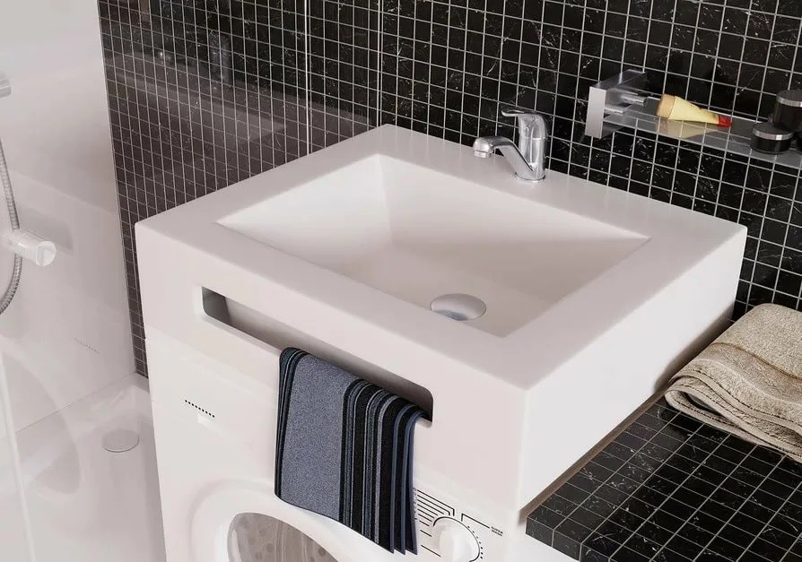 00924 Подвесная раковина настенная овальная Kolpa-San Kvadra белая - Вид №1