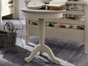 Callesella Arredamenti Круглый деревянный журнальный столик для гостиной Every day