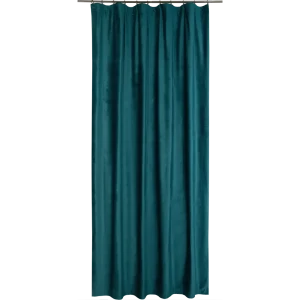 Штора на ленте Rosario 160x280 см цвет бирюзовый 83406946 STLM-2176792