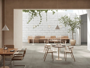 Пол / облицовка керамогранита для внутреннего и наружного применения с эффектом цемента