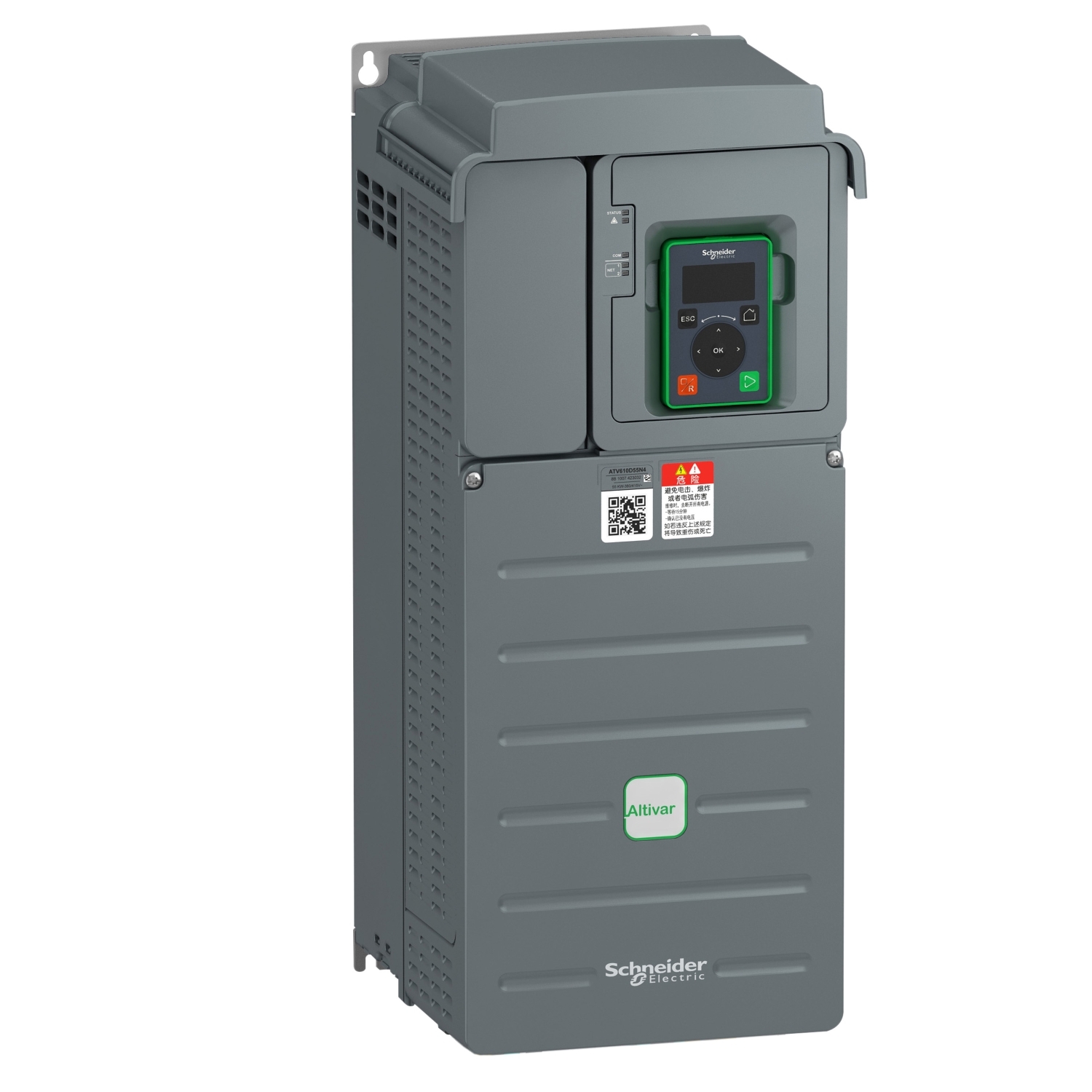 ATV610D22N4 Преобразователь частоты ATV610 22кВт 380В 3ф Schneider Electric Экономичная серия ПЧ 