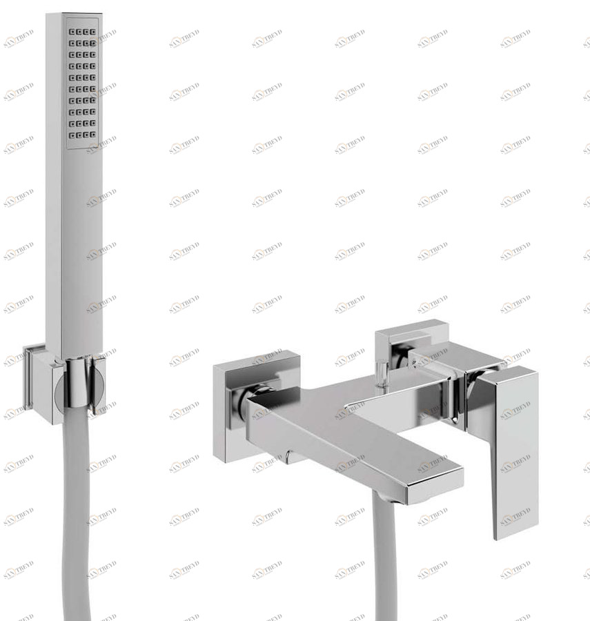 Смеситель для ванны и душа однорычажный Cezares JUMP-VM-01