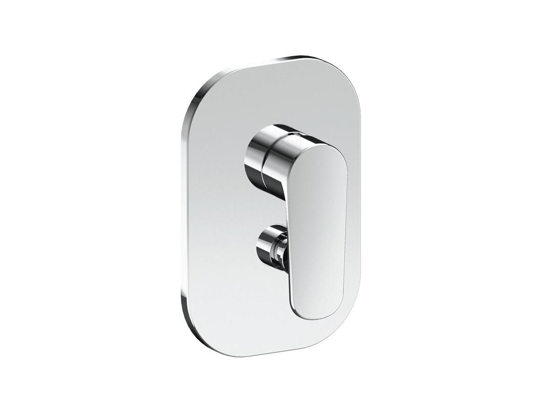 Однорычажный смеситель для душа с пластиной CRISTINA Rubinetterie OK@Y CRIOK649 ARCH-00139005 - Вид №1