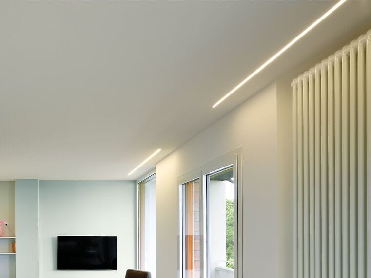 Профиль для встраиваемого линейного освещения Novalux PROFILED MICRO ARCH-00096295