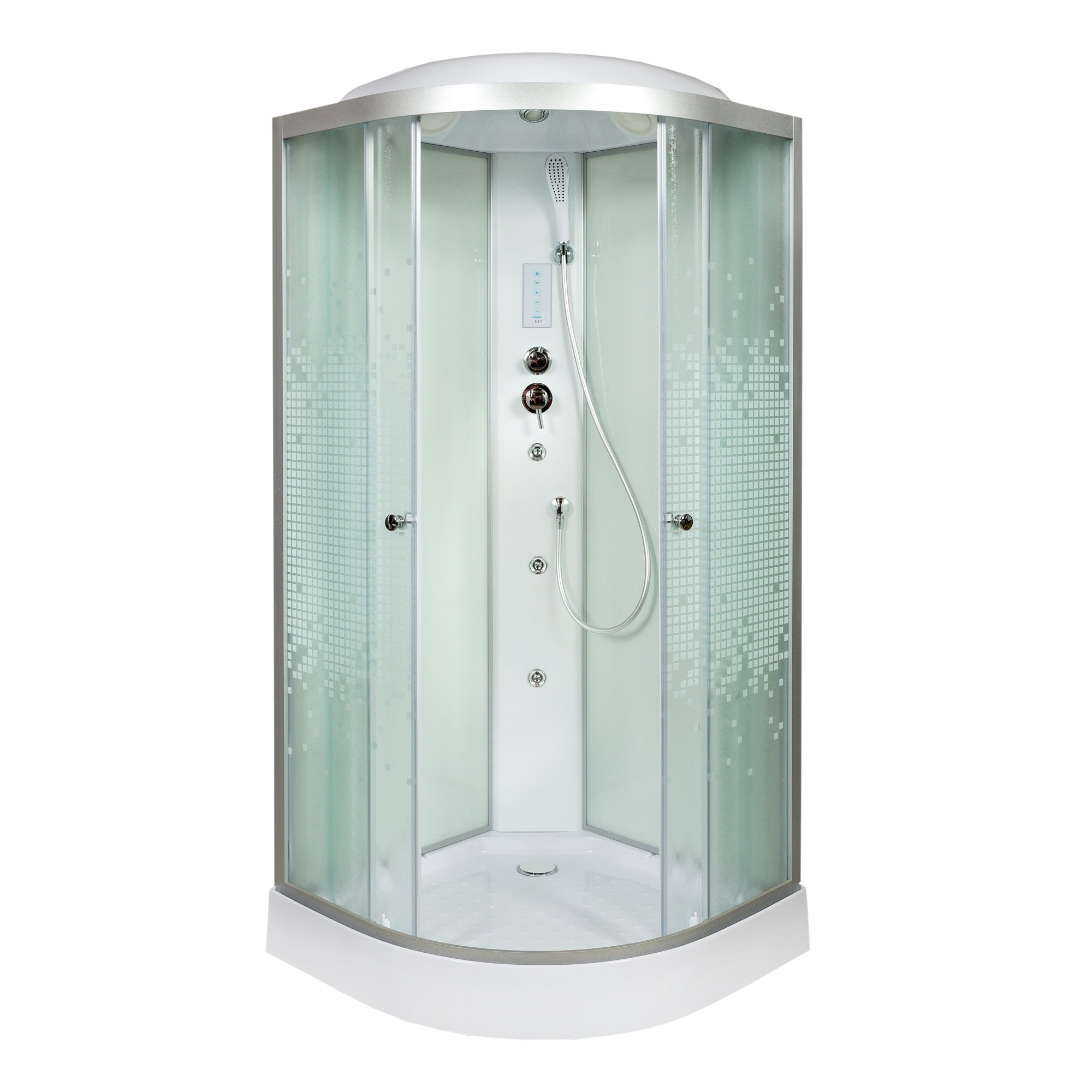 А01 стандартная Душевая кабина DETO Серия А L 901 с гм. и эл.