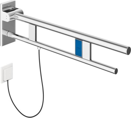 900.50.14840 Двойной шарнирный опорный рельс, конструкция a HEWI Stützen 