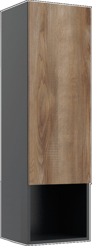 Веро Высокий шкаф Антрацит-Аркадия / VR2130.00.AAR Vero Creavit - Вид №1