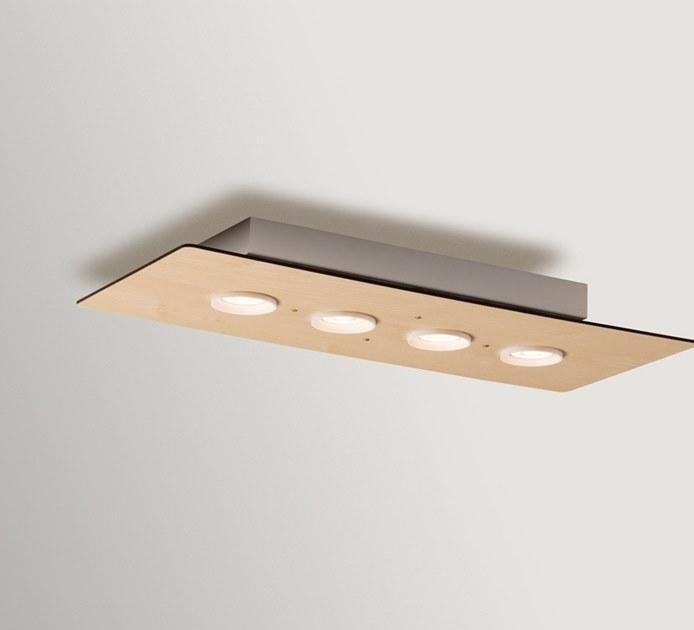 Milan Iluminacion Точечный светильник прямоугольной формы из ясеня  6708 - 6709  - Вид №3