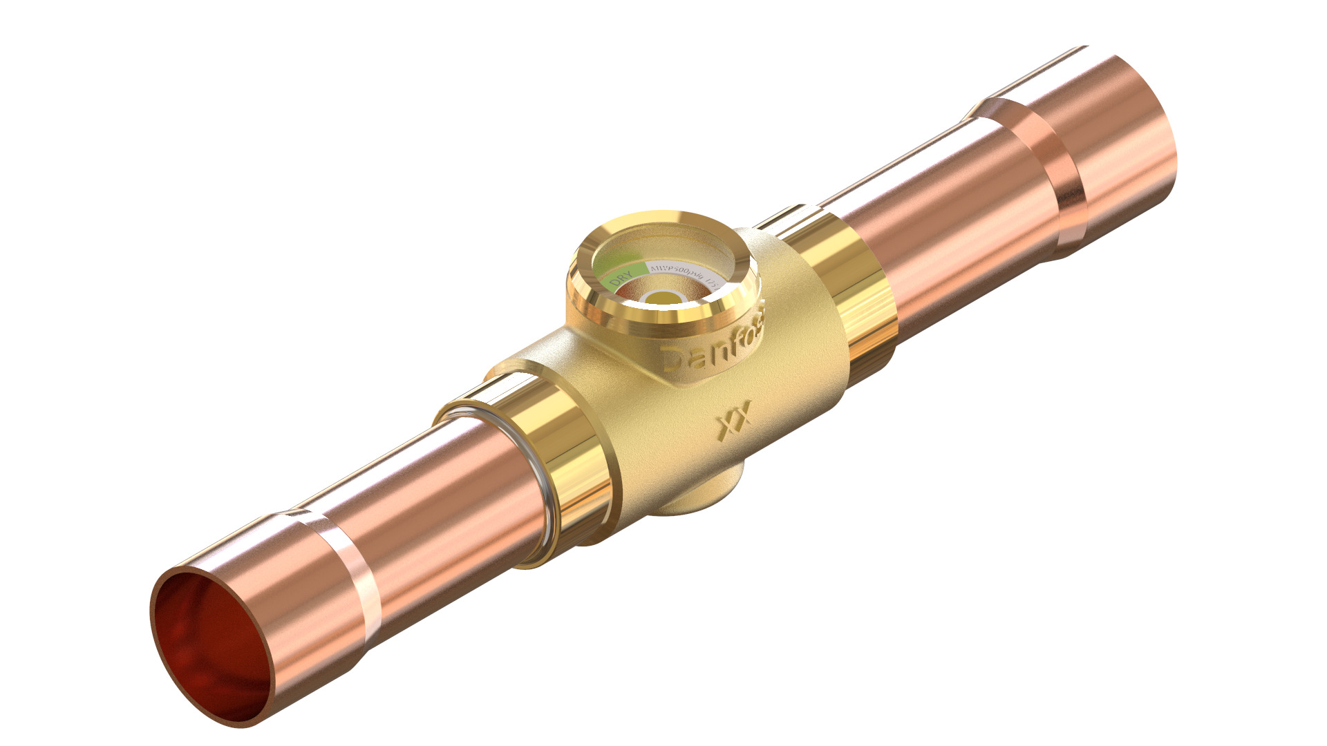 Danfoss SGN — Смотровые стекла с индикатором влажности SGN 18 Смотровое стекло 014-0195  - Вид №6