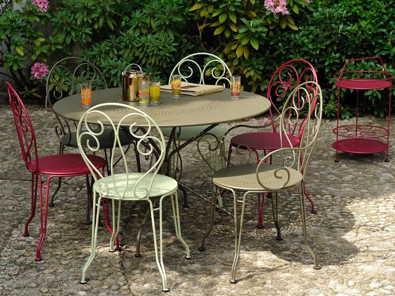 Fermob Штабелируемый садовый стул из стали Montmartre sun-id-1412140 - Вид №3