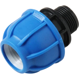 Муфта переходная ПНД Unio ø1"х25 мм наружная резьба