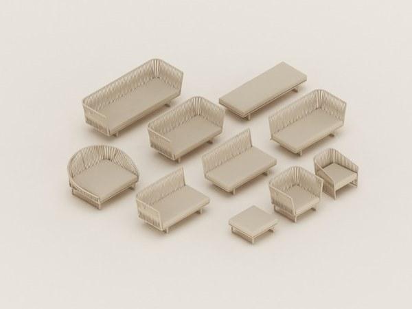 Kettal Садовый диван Bitta #70500/70550 - Вид №6