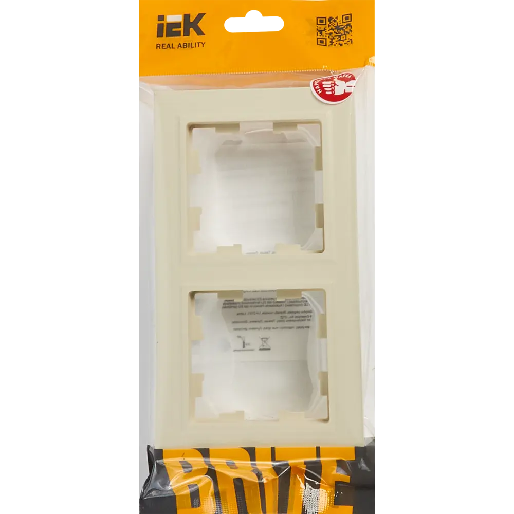 Рамка IEK Brite для розеток и выключателей - элегантное решение для вашего интерьера 87761289 STLM-1461239 - Вид №3