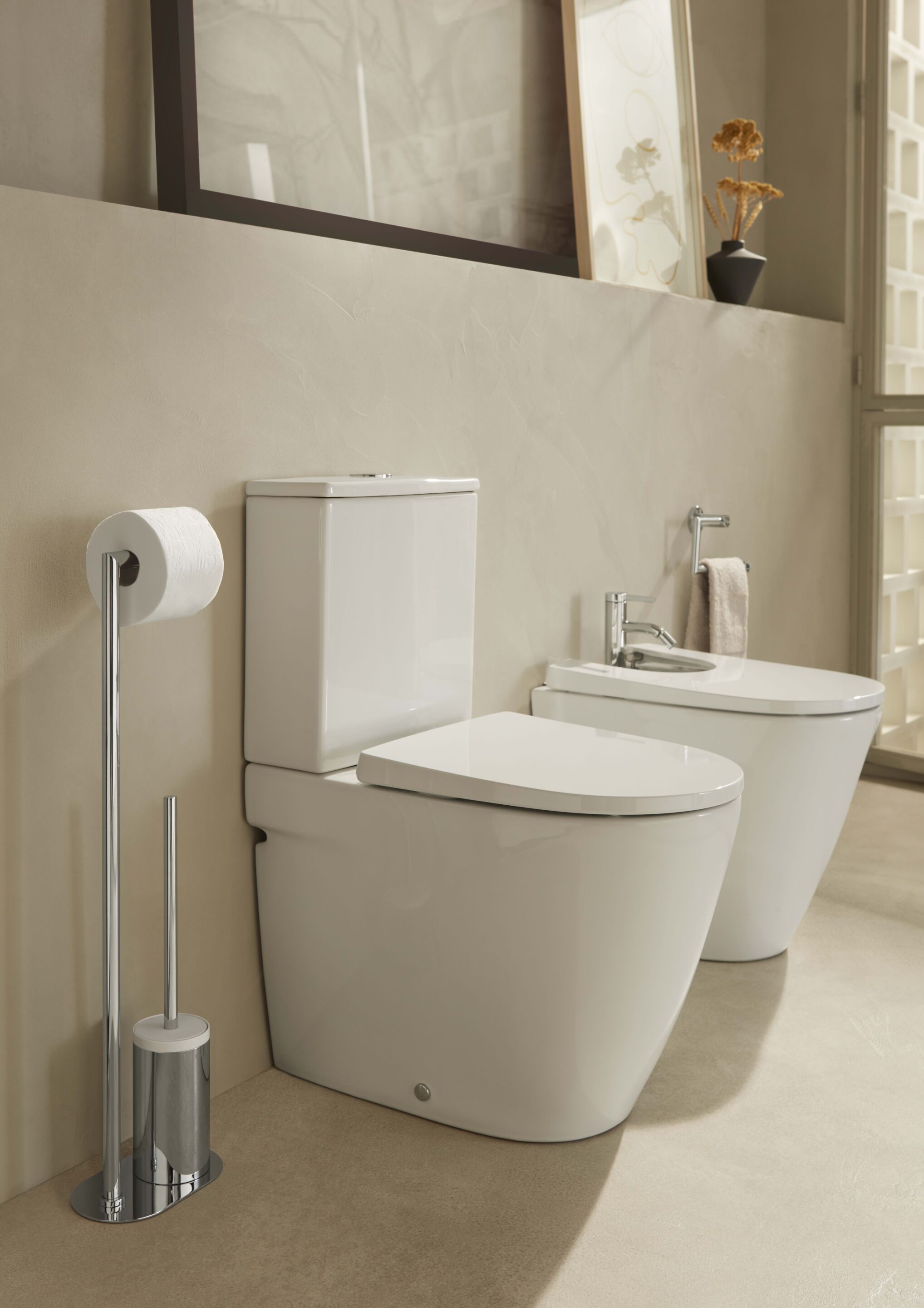 Мягкое пластиковое сиденье для унитаза Roca ONA 801E12..1 / 801E22..1 ARCH-00089233 - Вид №1