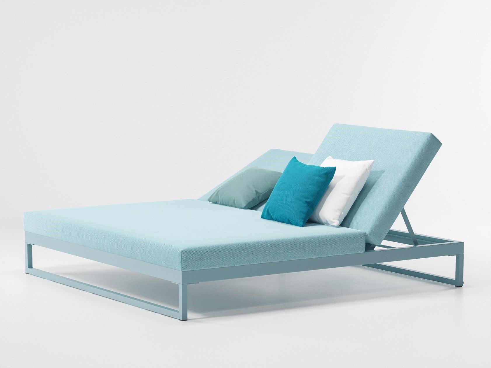 Садовая кровать с откидной спинкой Kettal пейзаж ARCH-00008707 - Вид №1