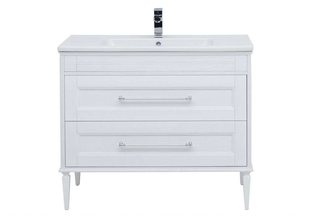 Тумба с раковиной Aquanet Бостон 100 ясень 0020654900197961 - Вид №2