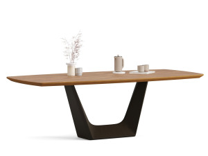 Деревянный прямоугольный стол