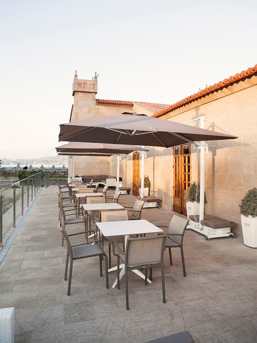 Ezpeleta Квадратный садовый стол из полипропилена и hpl Quatro Mhk-qufc - Вид №2