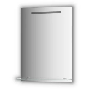Зеркало с полочкой со встроенным LED-светильником 3,5W 55x75 см EVOFORM BY 2153