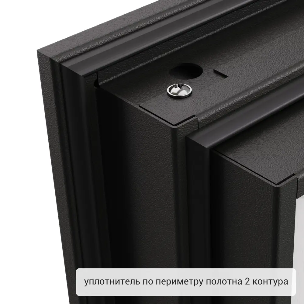 Дверь входная металлическая Норда 880 мм правая цвет арт белый TOREX STLM-2161266 - Вид №11