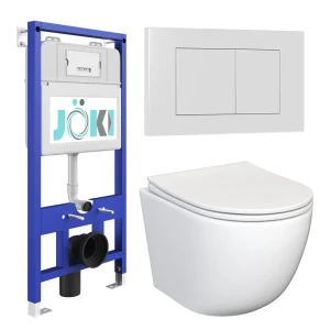 91904833 Комплект инсталляция с унитазом Joki JKS105011020WM цвет белый STLM-1461054