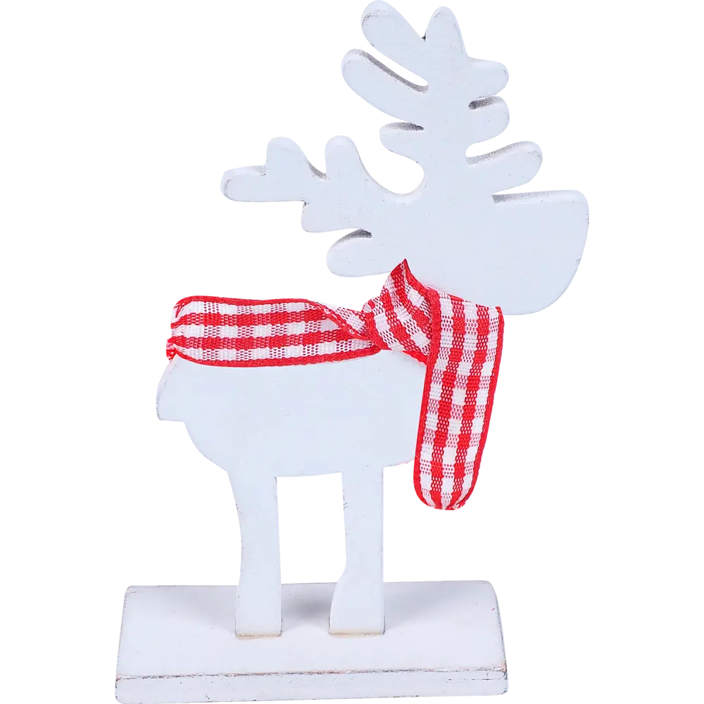 Ёлочное украшение «Олень» 9 см, дерево, в ассортименте Santreyd STLM-2138648 - Вид №1