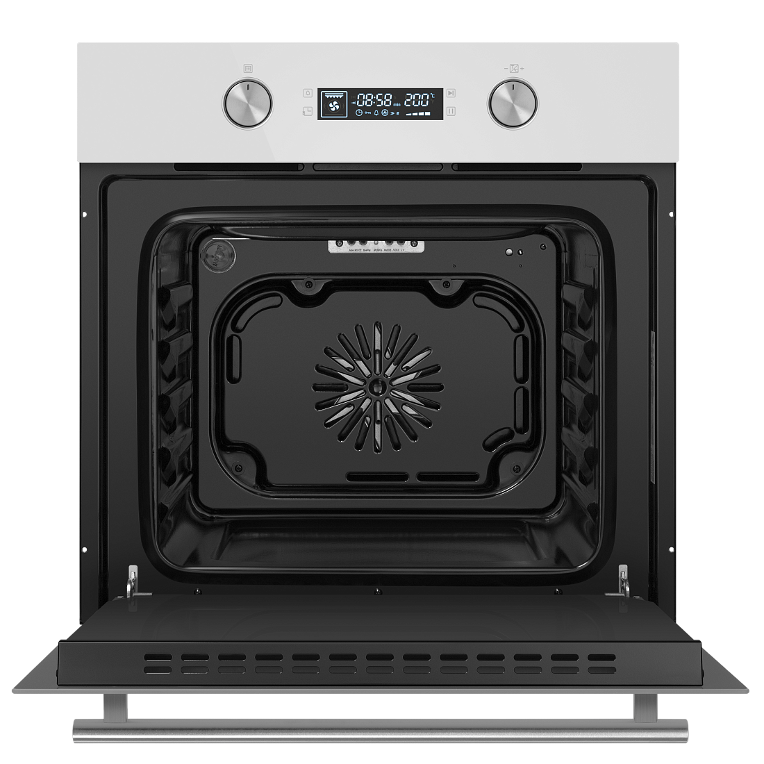 9100952 Электрический духовой шкаф HOMSair OEM606WH белый STDN-0144330 - Вид №2