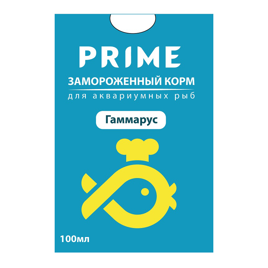 ПР0044913 Корм для рыб Гаммарус в блистере 100мл PRIME 