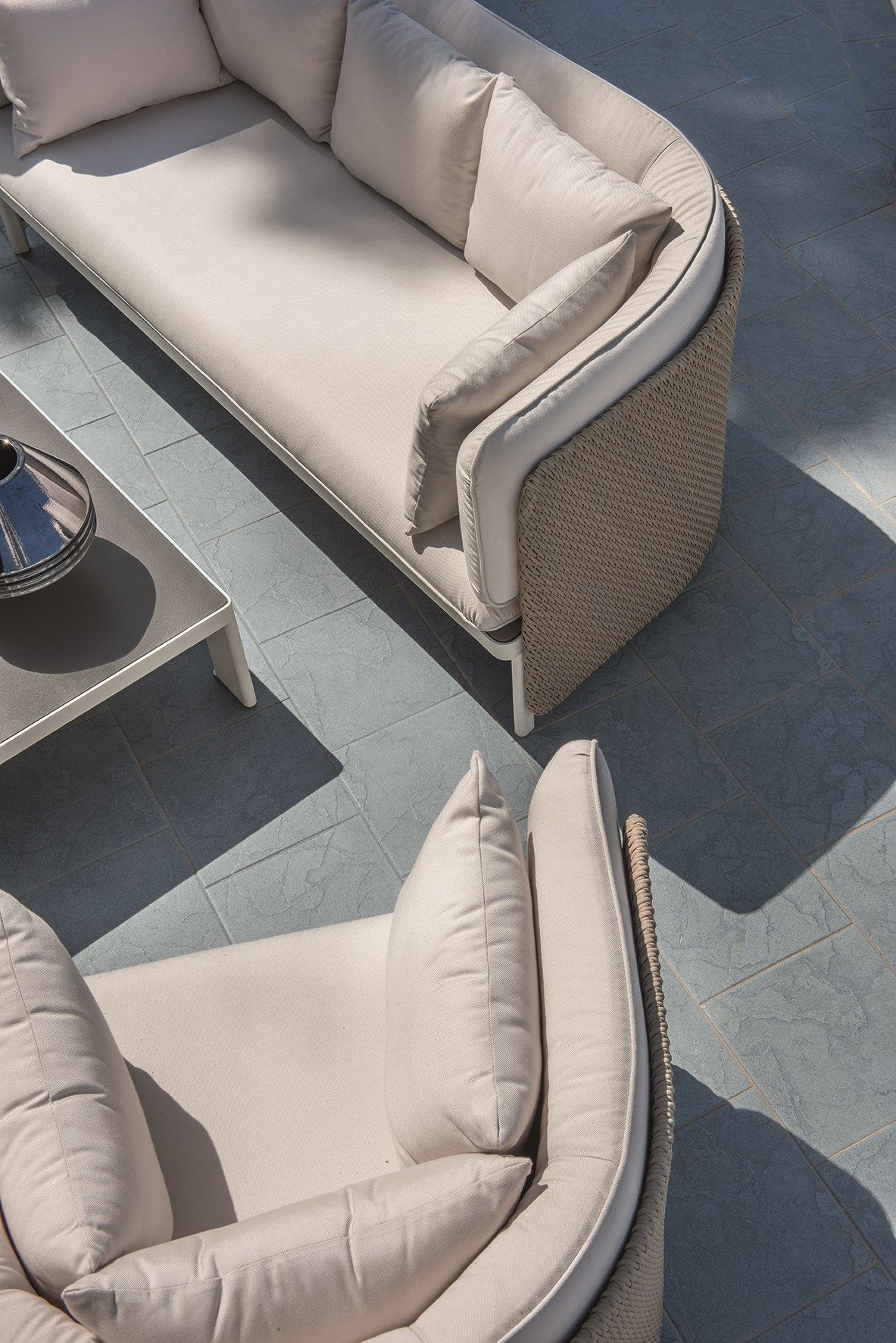 Тканевое садовое кресло Ethimo Esedra ARCH-00114131 - Вид №2