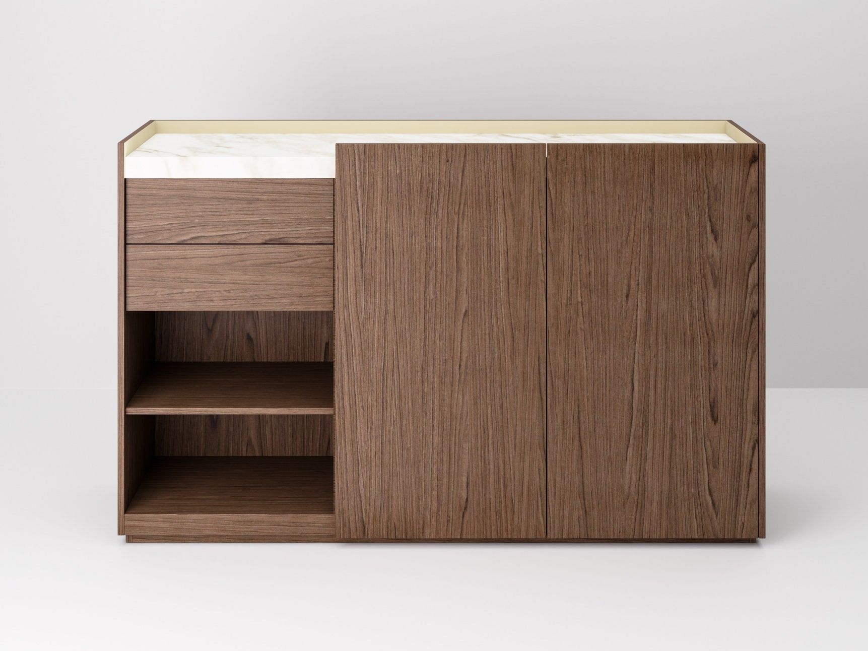 Деревянный офисный шкаф с распашными дверями PROF Block 2.0 ARCH-00054401