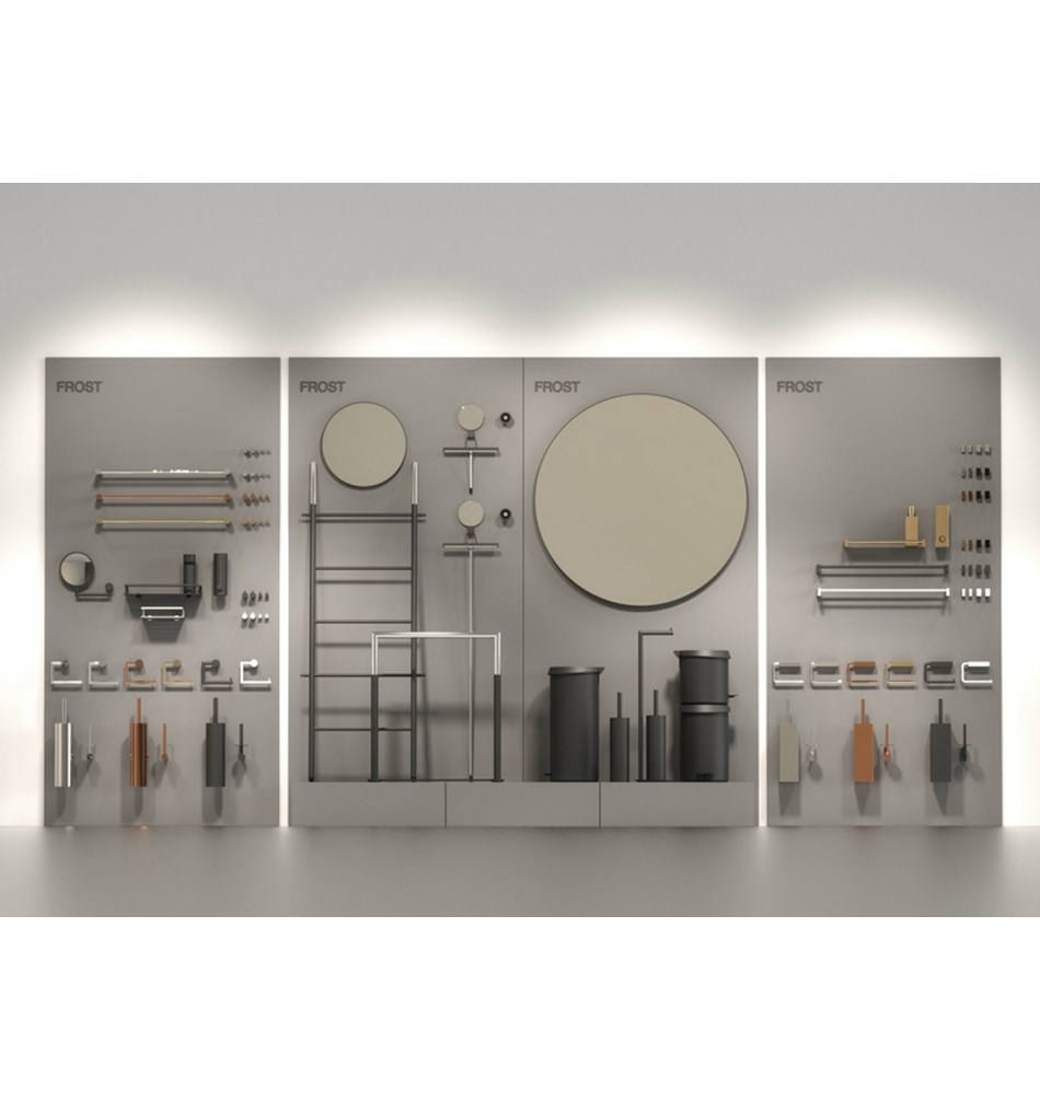 FROST Крючок 6 » 2 шт. отполированный Нержавеющая сталь Полированный хром O1901-1  - Вид №5