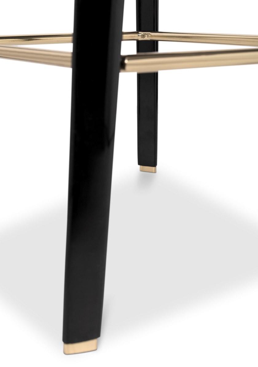 LUXXU Высокий табурет с обивкой из бархата Saboteur sun-id-1395279 - Вид №4