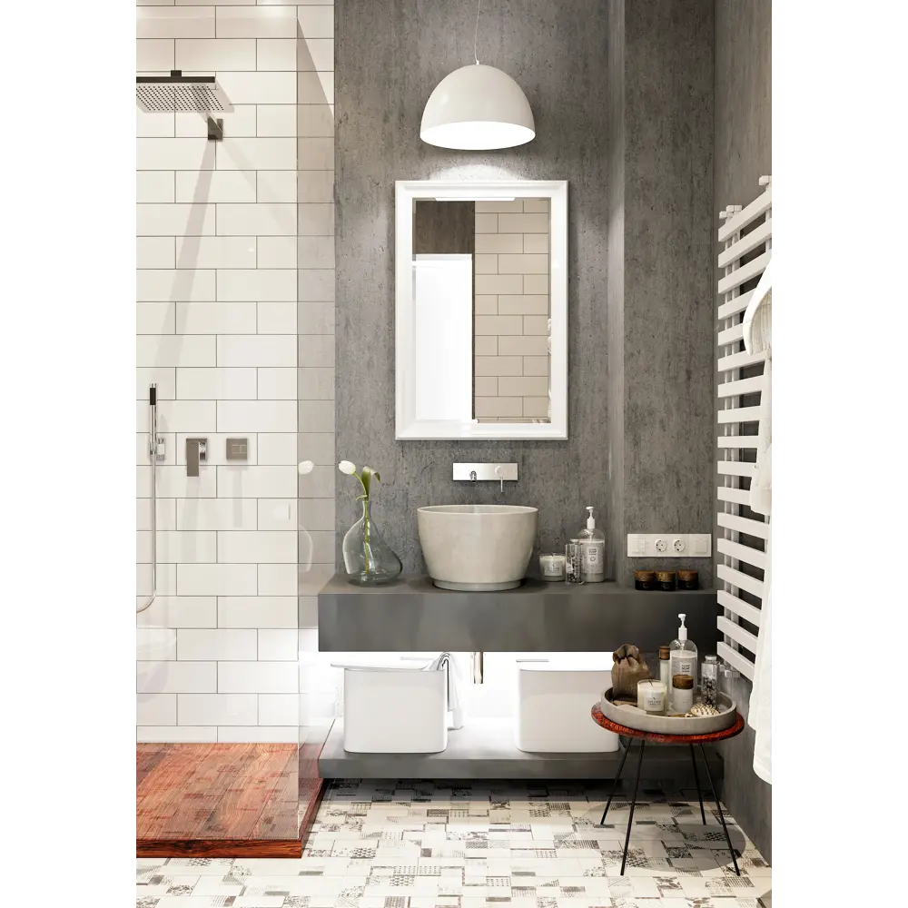 Зеркало в раме «Магнолия» 60х90 см Santreyd STLM-2121606 - Вид №4
