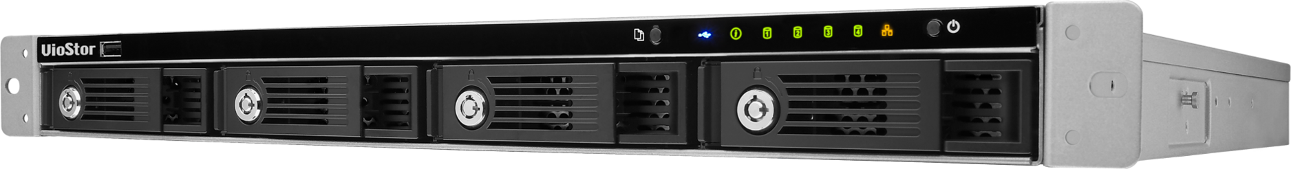VS-4108U-RP Pro+ Smb nvr, 8 channels, 4-tray w/o hdd, local monitoring, rackmount, 2xpsu. intel 2,6 ghz QNAP Santreyd 