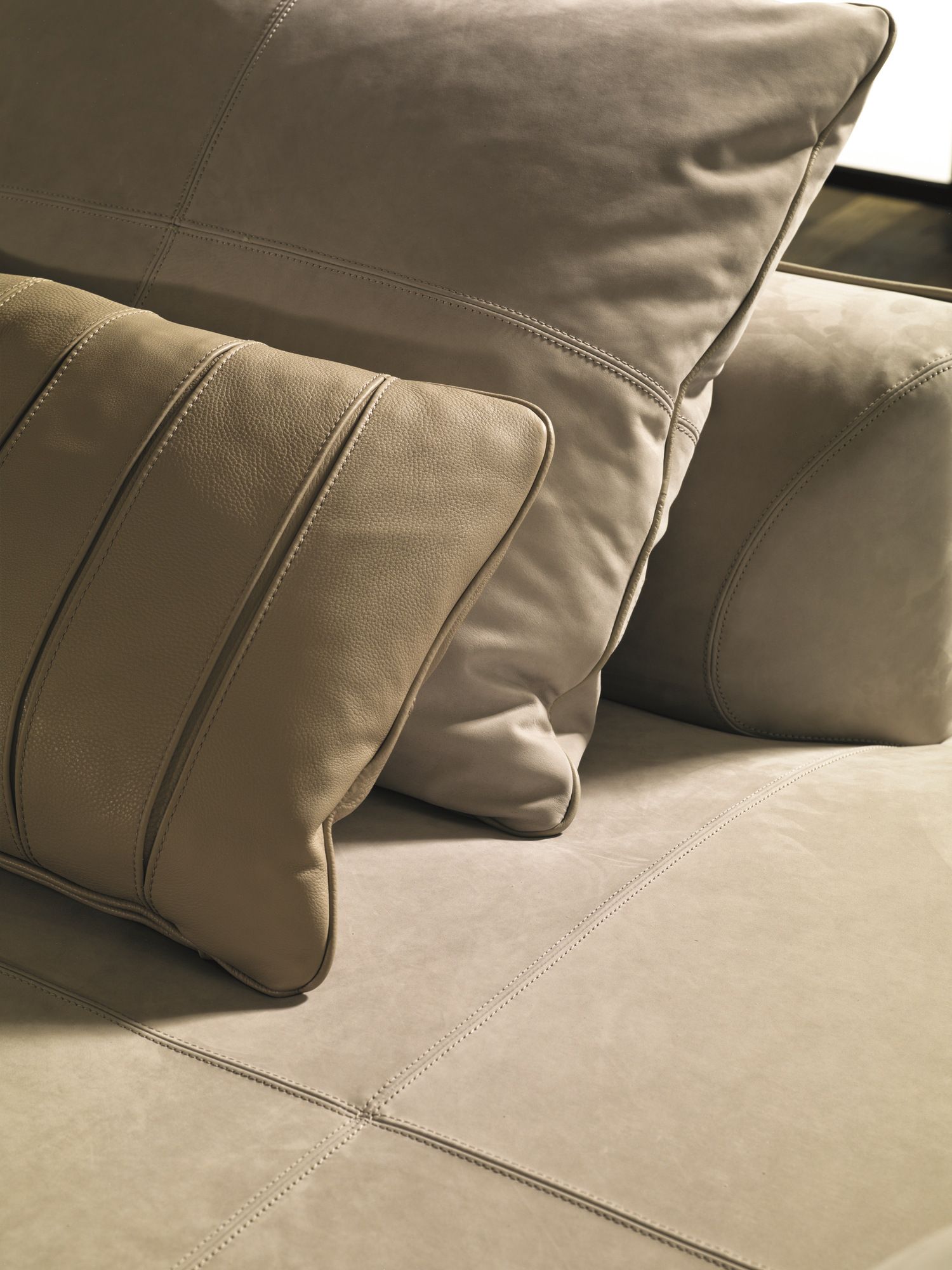 Модульный кожаный диван с полуостровом Longhi Loveluxe 2018-Illusion collection ARCH-00066542 - Вид №15