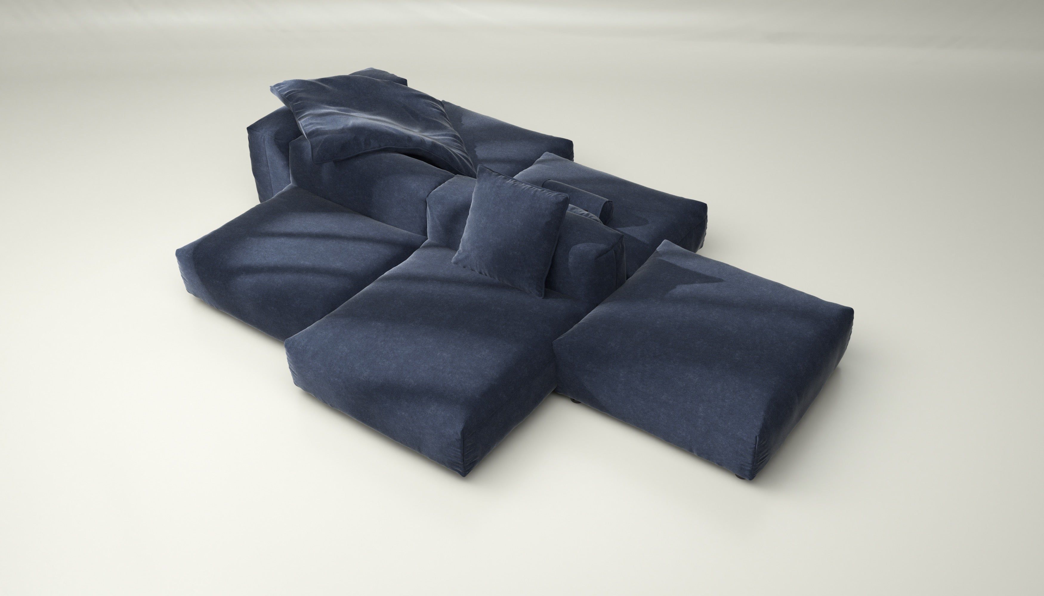 Двухсторонний модульный диван vetsak Suave ARCH-00024041 - Вид №13