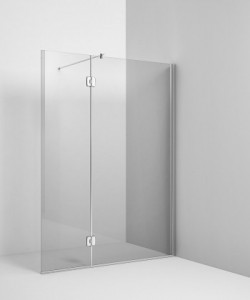 Rexa Design Фиксированное стекло с подвижной дверцей REXA-ST125