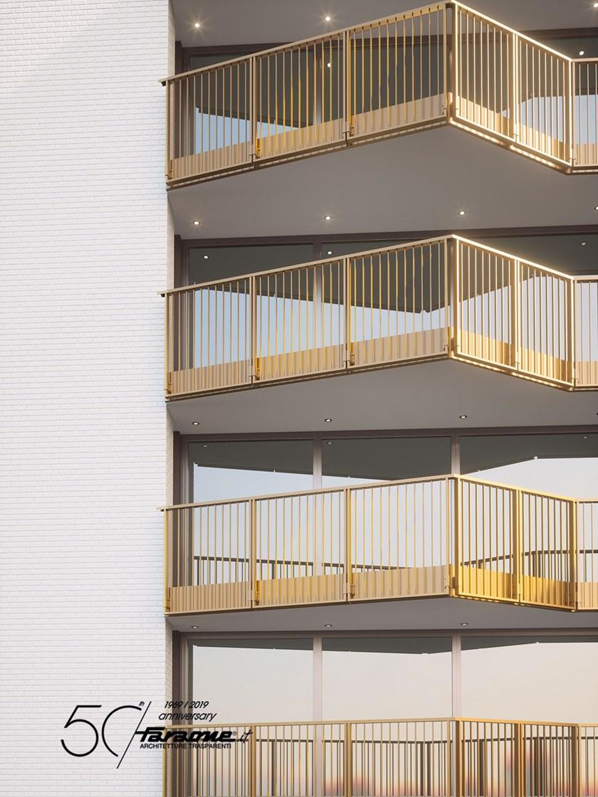 FARAONE Алюминиевый парапет с алюминиевыми решетками Olimpia sun-id-1446888 - Вид №1