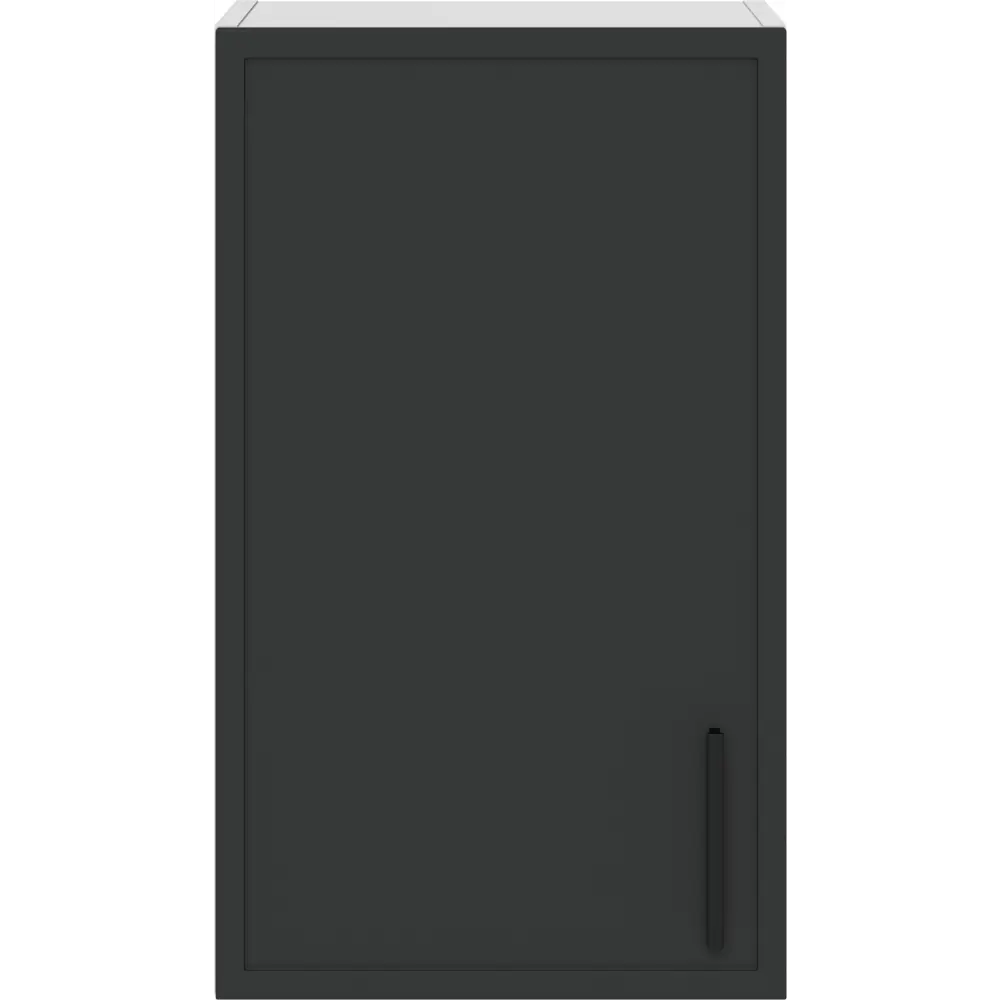 Кухонный шкаф навесной Неро 40x67.6x29 см МДФ цвет графит DELINIA STLM-2064856 - Вид №3
