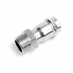 Муфта Н-пресс 22 x 1/2" нержавеющая сталь IBP