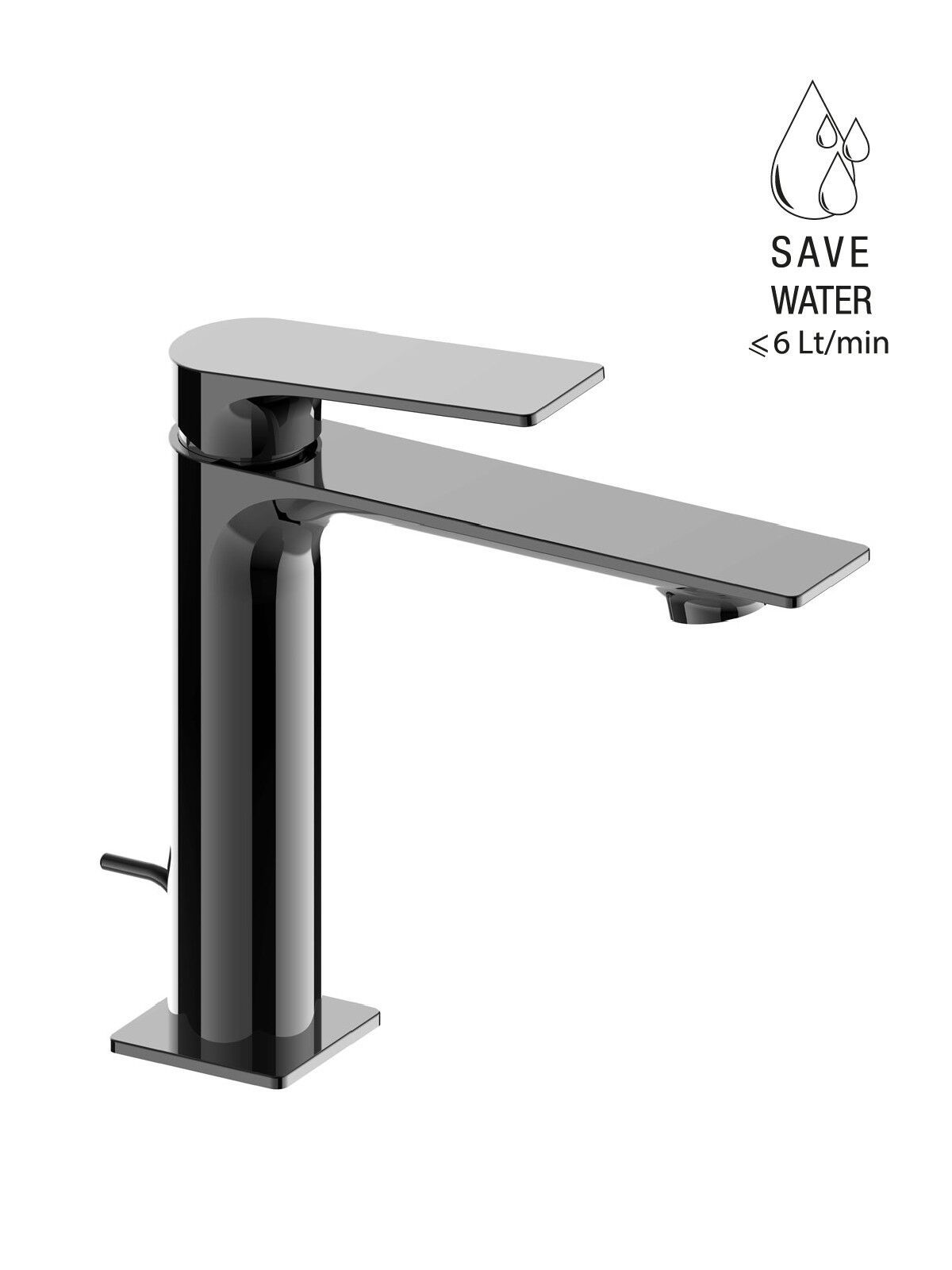 Однорычажный смеситель для раковины с раковиной Rubinetterie Frattini Narciso ARCH-00094169 - Вид №20