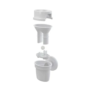 91892805 Воронка с шариком для сбрасываемого конденсата Alcaplast AG210401232 D32 мм с выпуском белый STLM-1407207