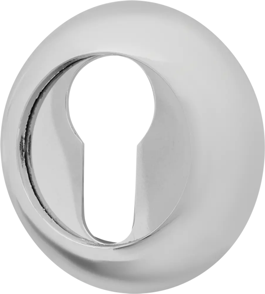 Накладка защитная PUNTO для цилиндрового механизма 53,5×53,5 мм хром 85282367