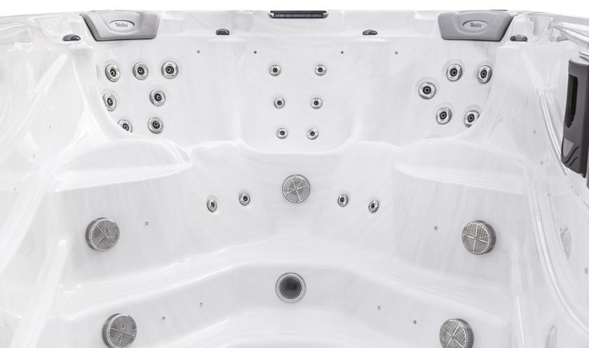 Gruppo Geromin Прямоугольный мини-бассейн с гидромассажем Swimline sun-id-1407334 - Вид №5