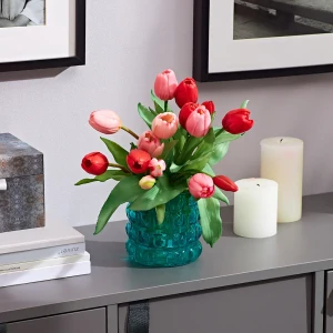 Ваза Авиньон малая цвет зеленый прозрачный