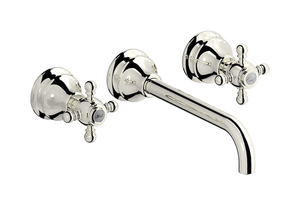 Смеситель с длинным изливом для раковины WE ARE IB hr307pl Platinum Hermes